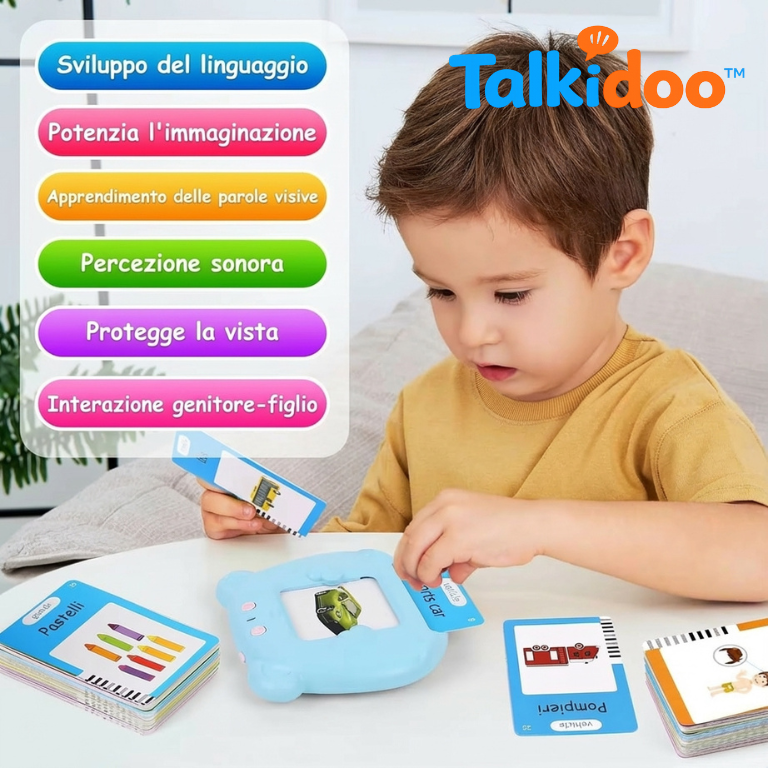 Talkidoo™ – Lettore Educativo per Stimolare il Linguaggio