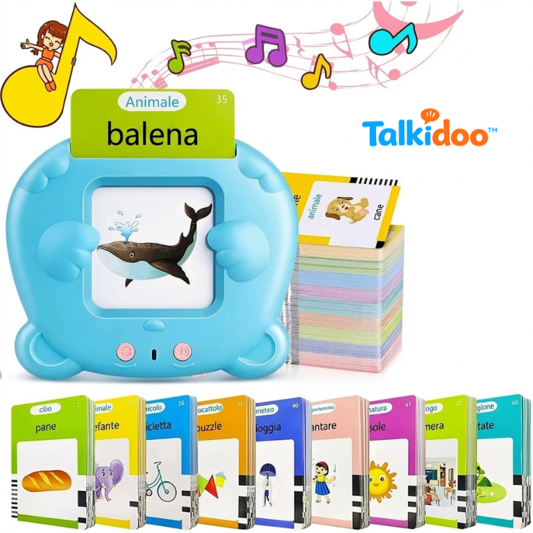 Talkidoo™ – Lettore Educativo per Stimolare il Linguaggio