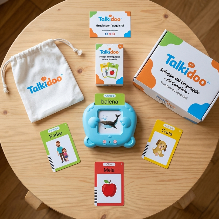 Talkidoo™ – Lettore Educativo per Stimolare il Linguaggio