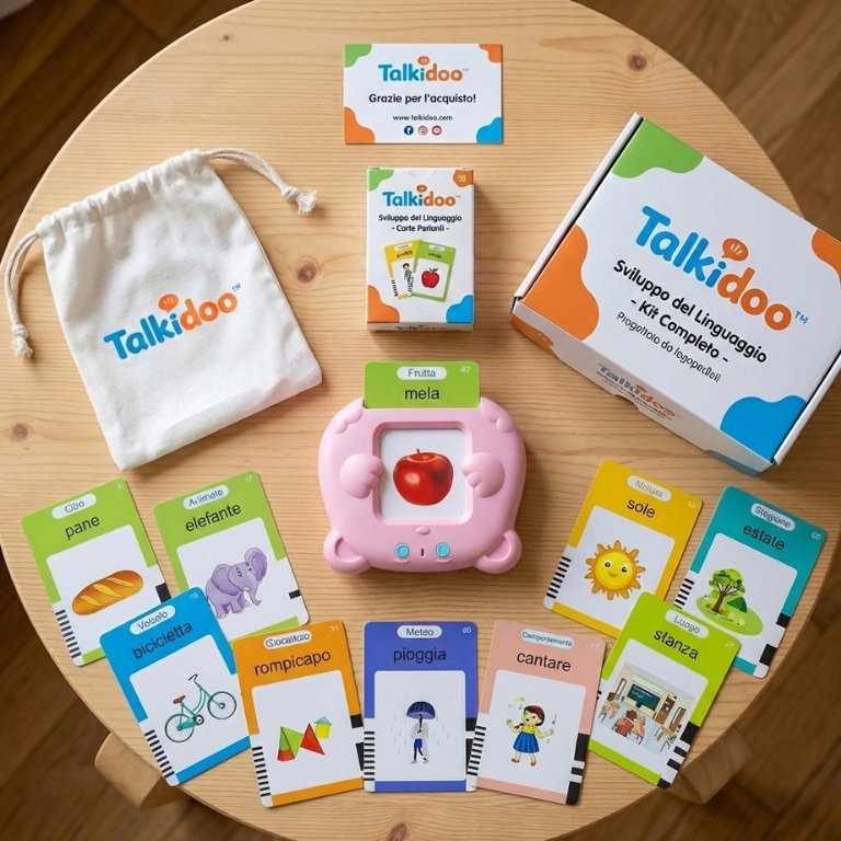Talkidoo™ – Lettore Educativo per Stimolare il Linguaggio